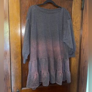 EUC We the Free tie dye Sweatshirt dress